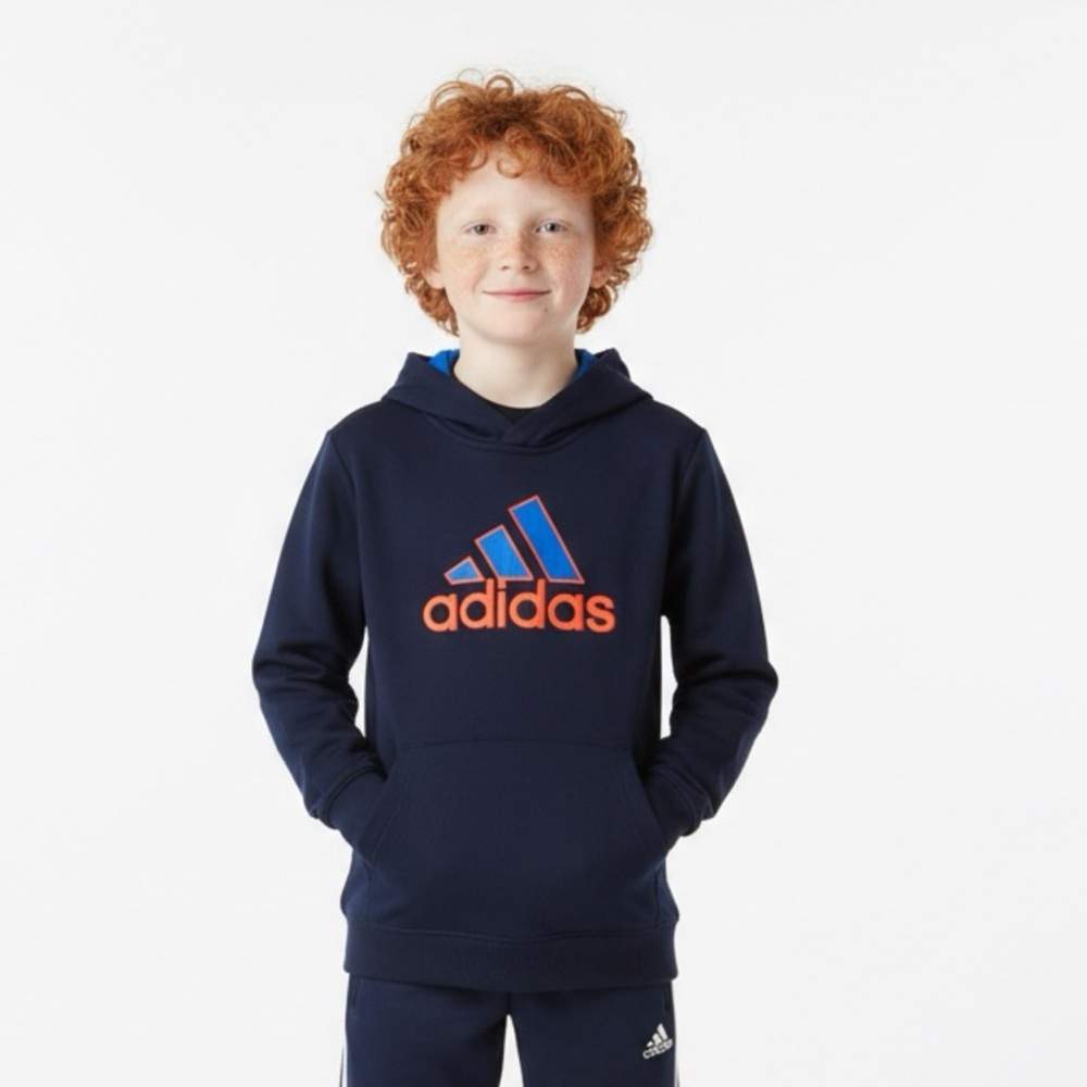 Adidas youth pullover hoodie, size 14-16